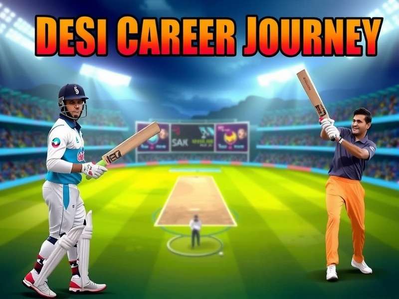 Desi Career Journey Game Cover